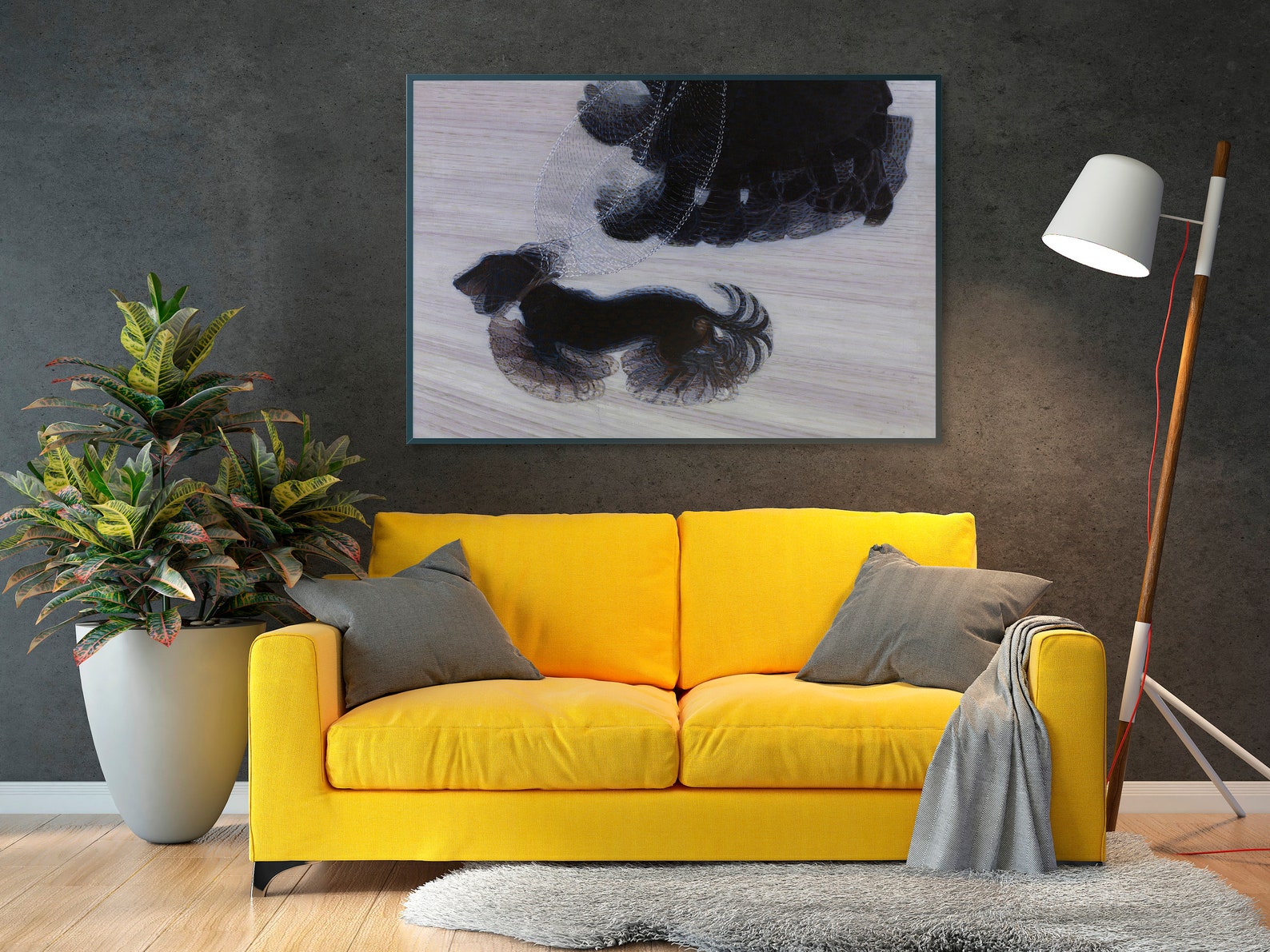 Giacomo Balla. Dynamisme dun chien en laisse. 1912. - Etsy France