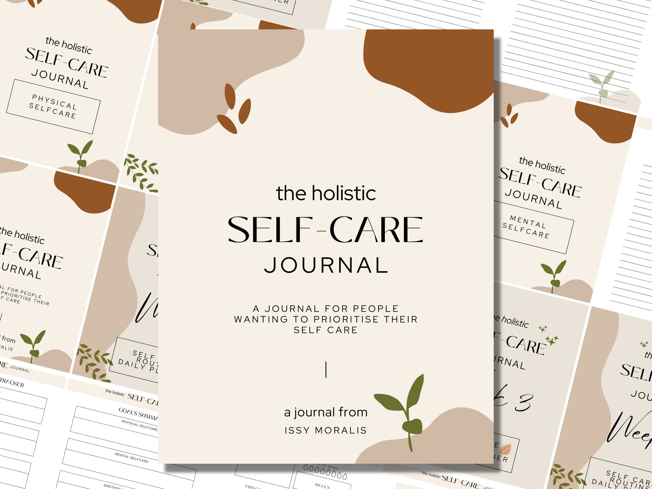 Self Care Planner Workbook | Self Love Journal Printable | Spiritual ...