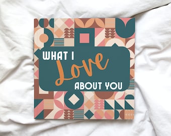 Reasons Why I Love You Mom - Printable Love Notes with Prompts to Create a Personalized Fill In Book or Create Individual Notes.
