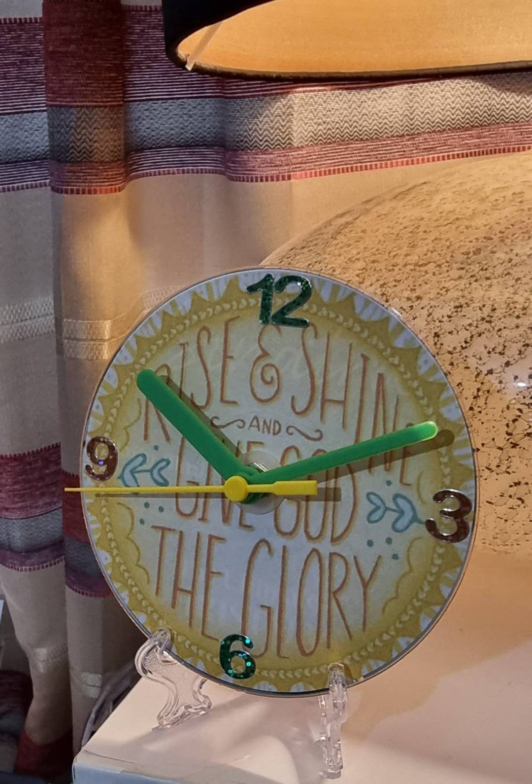 JESUS Clocks Decorative With Bible Verses Etsy