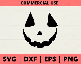 Jack O' Lantern Face SVG / Jack O' Lantern Pattern SVG / Jack O' Lantern SVG / Halloween svg / Pumpkin svg / Cricut / Digital Download File