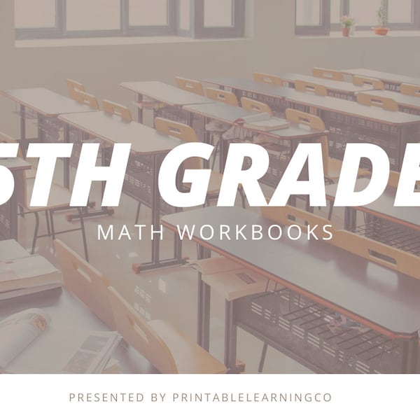 5th Grade Math Workbook Etsy 5th-grade-math-workbook-etsy