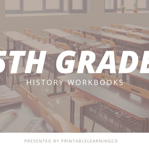 5th Grade History Workbooks