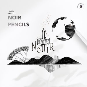 Noir Pencils Procreate, Procreate Brushes, Procreate Pencils, Procreate Canvas, Procreate Pencil, Procreate, Procreate Designs