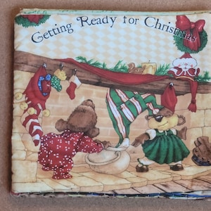 Getting Ready For Christmas Soft Book.