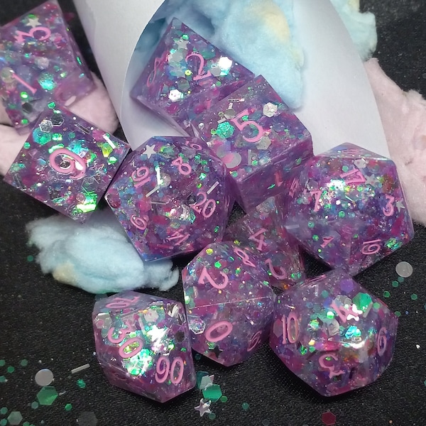 Candy Dnd Dice Etsy