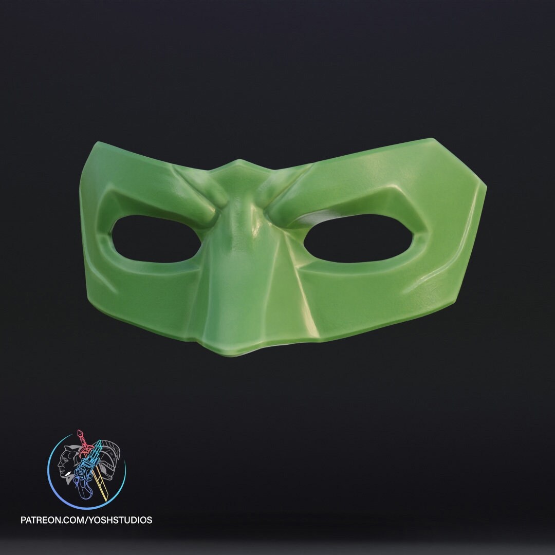 Green Lantern Mask (hal Jordan Version) | 3D Printed Cosplay