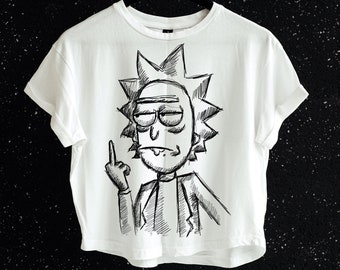 Rick and Morty Stencil - Etsy UK