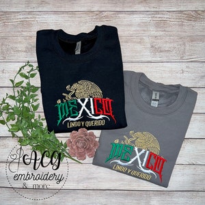 Mexico Embroidered Sweatshirt