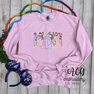 Princess Embroidered Sweatshirt