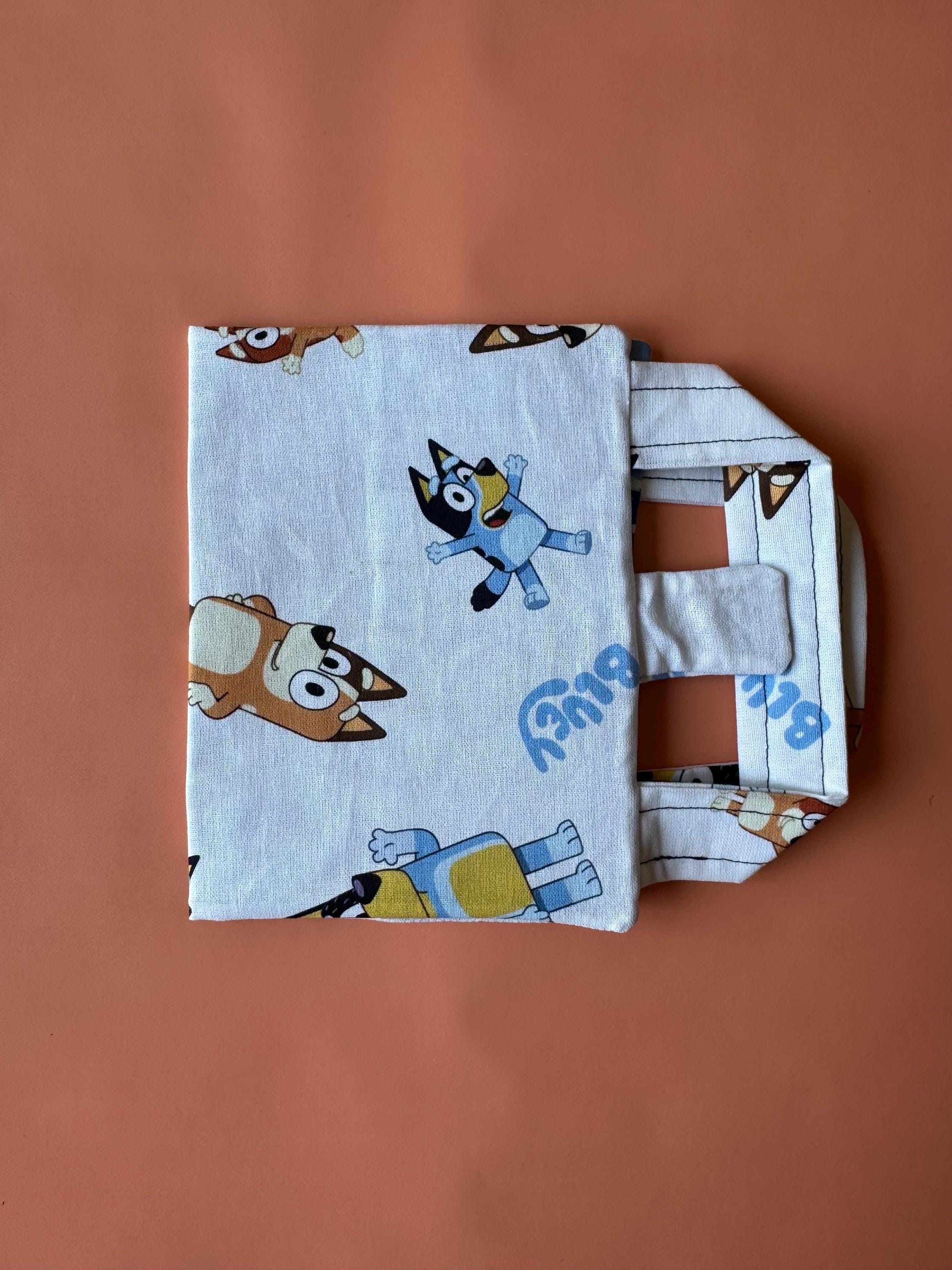 Bluey Crayon Wallet for Kids - Notepad and Crayons Included! - Etsy