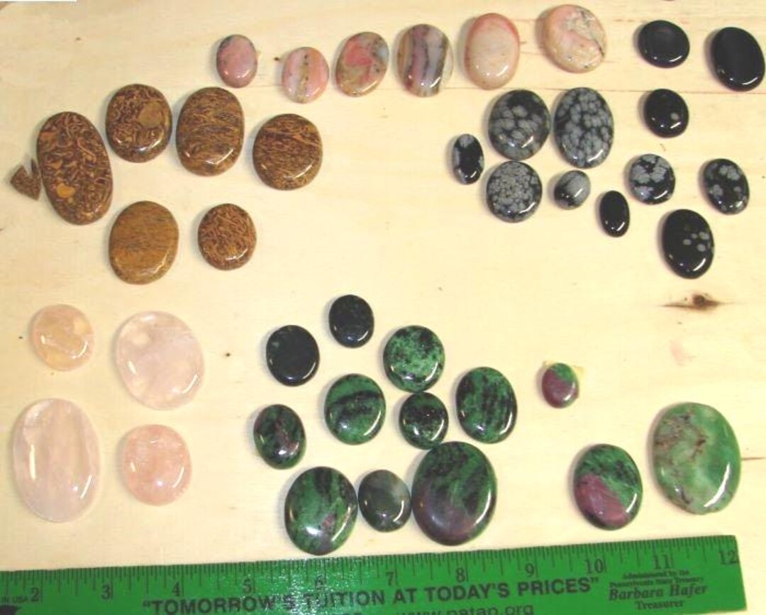 41 Polished Stones for Crafts and Affordable Jewelry - Etsy