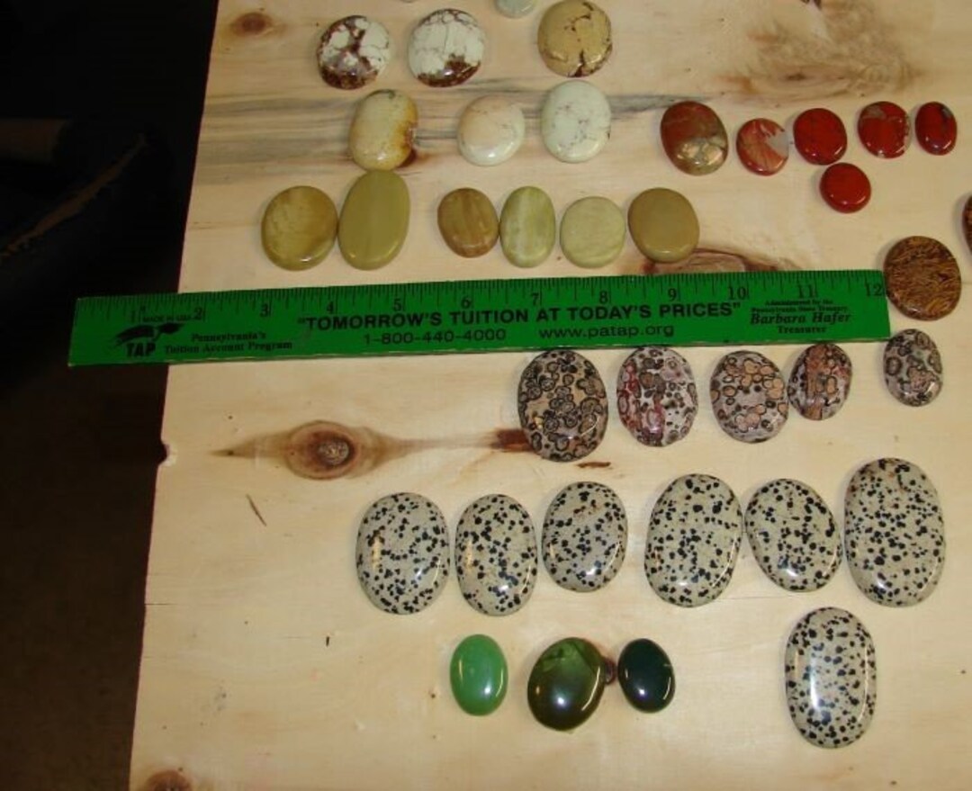 34 Polished Stones for Crafts and Affordable Jewelry - Etsy