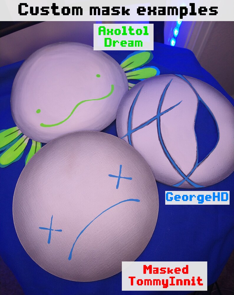 Custom Dream Masks Etsy