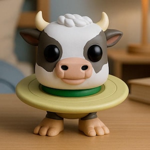 Cow SATURN SATURNITA figure - brainrot meme figures