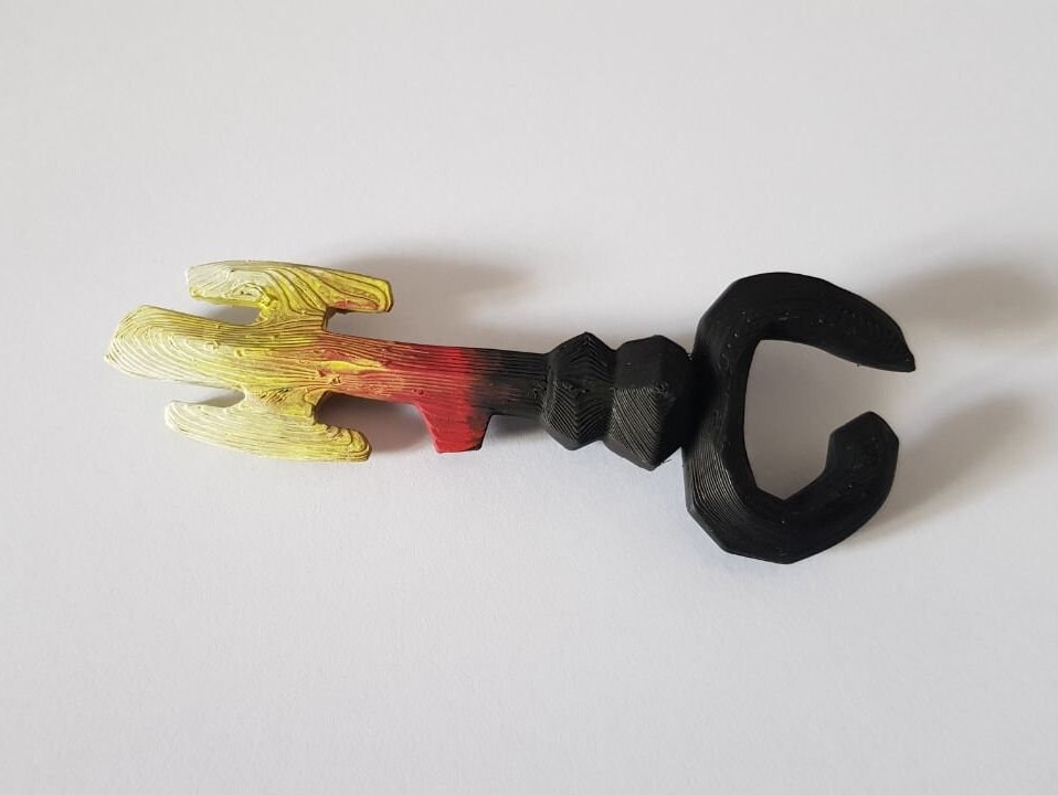 SEA of Thieves Inspired Skeleton Key Ashen Key - Etsy