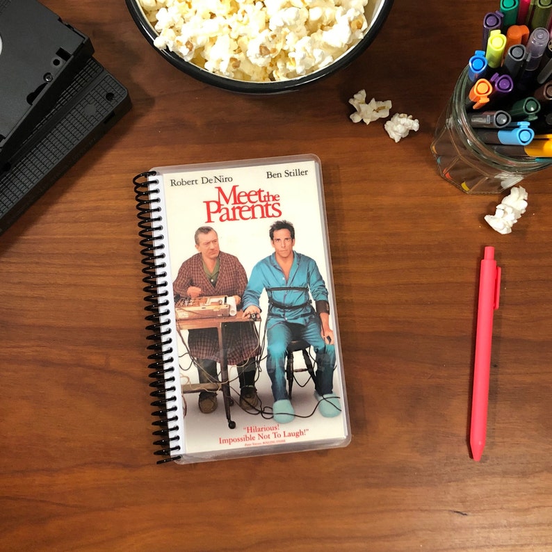 MEET the PARENTS Upcycled VHS Notebook Etsy