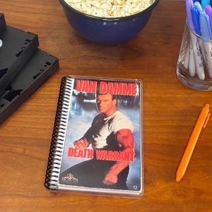 TODES GEFERTIGT Upcycled VHS Notizbuch