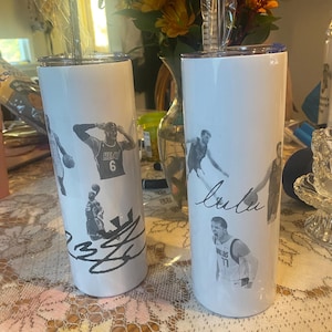 Favourite Sports Player engraved tumbler