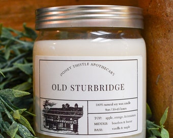 Old Sturbridge 9 oz Apothecary Candle