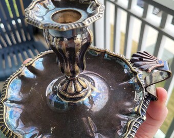 Portacandele in argento