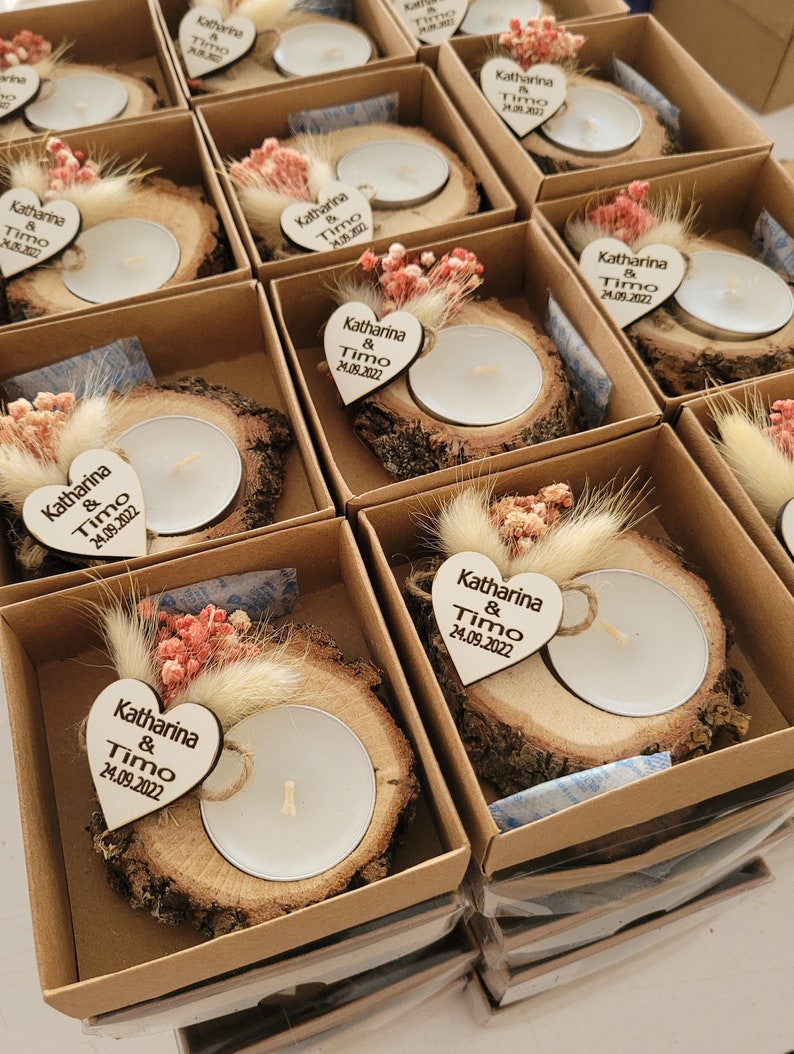 Bulk Wedding Gifts for Guests Rustic Wedding Gifts Etsy