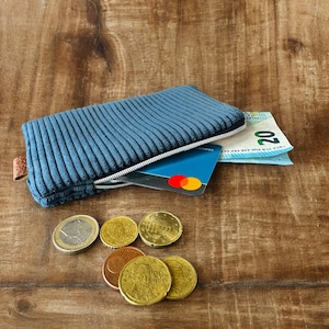 Mini Börse, Make-up-Tasche, Kleinkramtäschchen, Cord Bild 8
