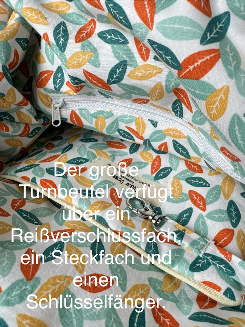 Olivgrüner Turnbeutel aus robustem Cord, zwei Größen, Khaki Bild 8