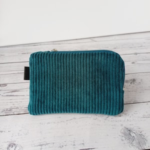 Mini Börse, Münztasche, kleines Etui, Cord Täschchen Bild 5