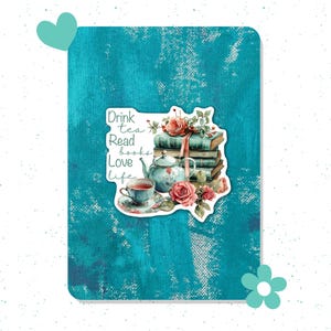 Sticker boisson thé Sticker pour ordinateur portable Sticker motivant