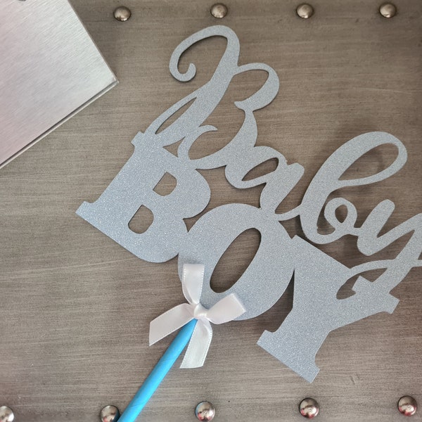 Baby Boy Cake Topper Etsy UK