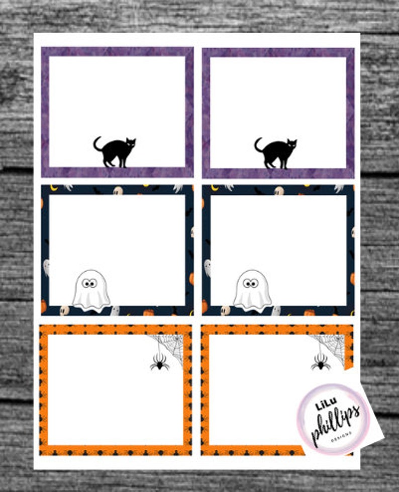 Halloween Scavenger Hunt - Instant Download Kids Clue Cards Treasure ...