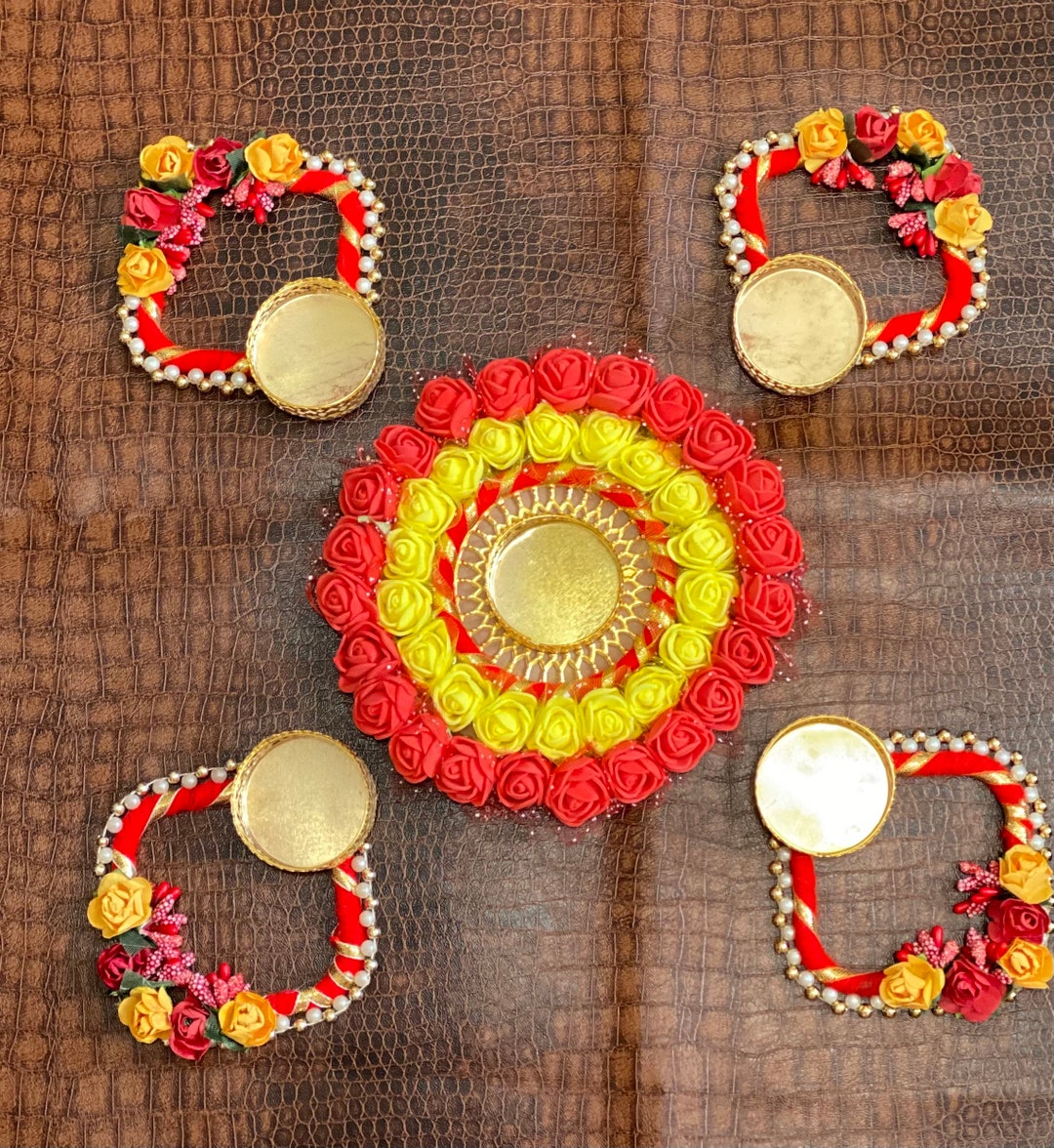 Weekly Rangoli Set Diwali Decorations/ Floral Rangoli Set/ Diwali Gift/ Rangoli/ Festive ...