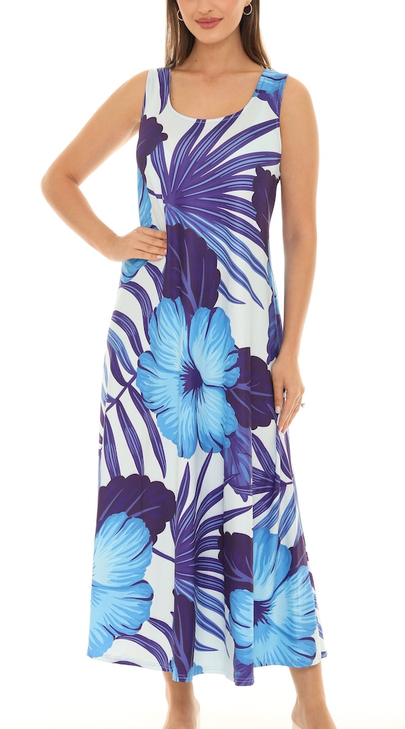 women's floral flowy dress Flowy Floral A-Line Dress – Bellis Boutique