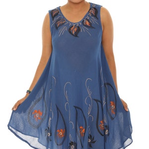Women&#39;s Plus Paisley Floral Print Sleeveless Sundress, Boho Tropical Plus Size Umbrella Dress, Summer Casual Beach Resort Poolside wear