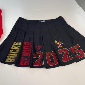Personalized Senior|Graduation 2025 Skirt| Set| Graduation Gift 2025| Graduation Outfit| SENIOR 2026| Graduation Stole |8TH |5th grade grads