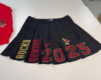 Personalized Senior|Graduation 2025 Skirt| Set| Graduation Gift 2025| Graduation Outfit| SENIOR 2026| Graduation Stole |8TH |5th grade grads