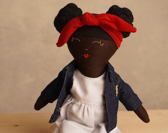 Black Girl Doll- Wild & Free