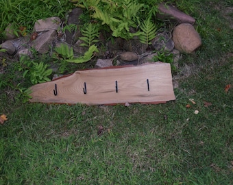 Sassafras Wood Coat hanger  39" long x 9" wide