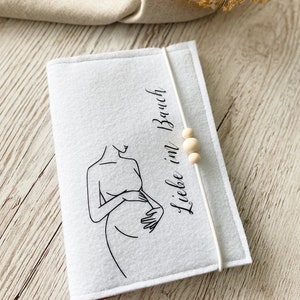 Mutterpass | Mutterpasshülle Filz | Geburt | personalisiert | Schwangerschaft | Geschenk