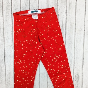 Gold glitter baby leggings 2025