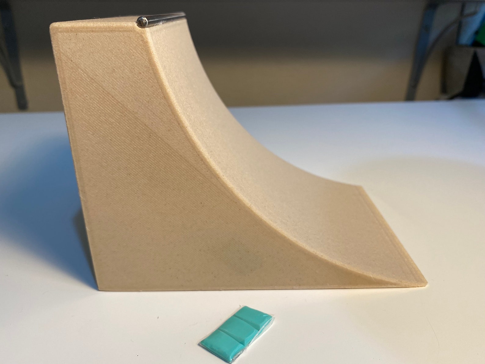 Fingerboard Quarter Pipe Fingerboard Ramp Mini Skateboard Ramp Etsy