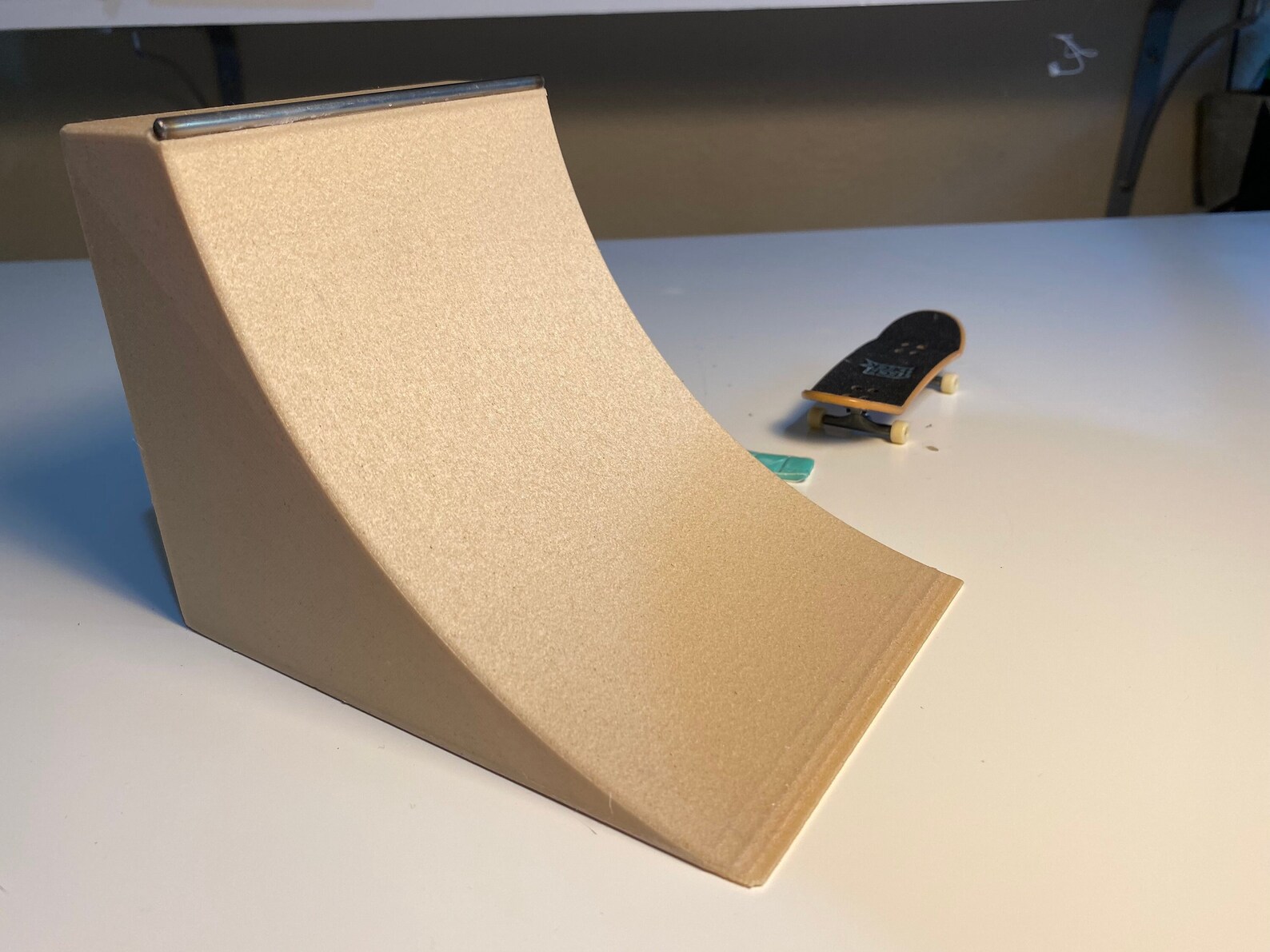 Fingerboard Quarter Pipe Fingerboard Ramp Mini Skateboard Ramp Etsy