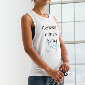 Running Comps is My Cardio Tank Top, Realtor, Funny, Real estate humor, Work Out