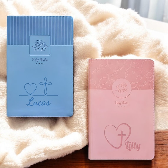 Cheap personalized baby bible for baptism Best Sale Black Friday