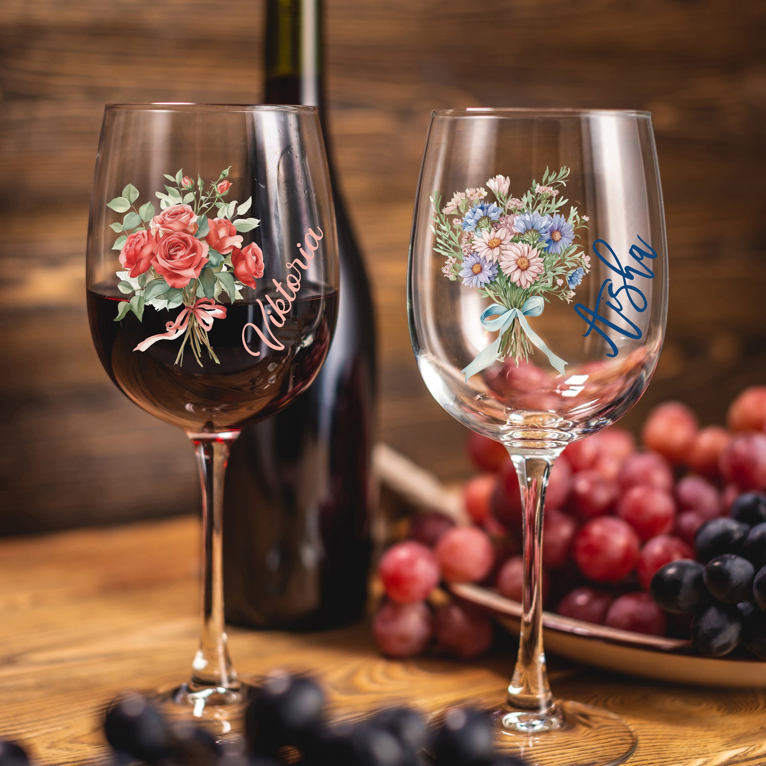 wine glass identifiers Wine Glass Charms – Honeymouth main image 1
