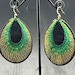 see more listings in the Green earrings section