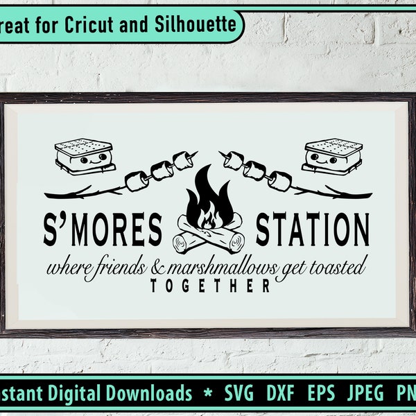 Smores svg for cricut, Making smore memories svg, Our happy place SVG, camplife, nature lover, camp fire t-shirt, jpeg, svg, png, jpeg, eps