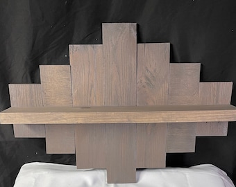 Pallet wall shelf