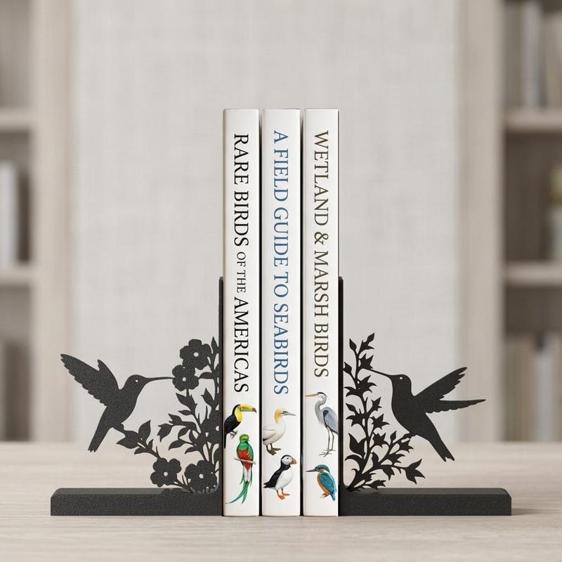 Bookends Hummingbird - Etsy UK